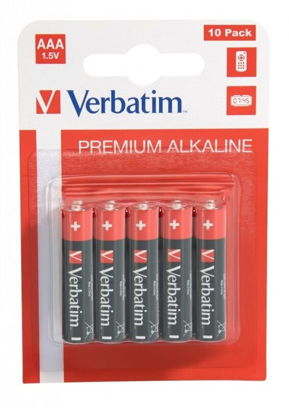 Baterii alcaline Verbatim LR3 10 buc/blister [1]