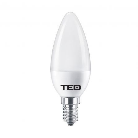 Electrice - Becuri & Prelungitoare - Bec LED E14 230V 7W 6400K P45 530lm