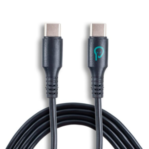 Cabluri & Încărcătoare - Cablu SPACER USB tip C la USB tip C, 100cm, negru (5949046614916)