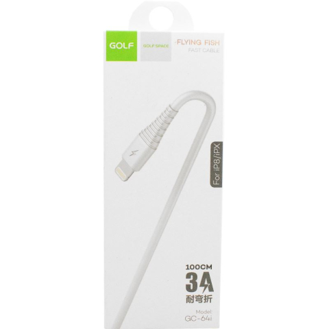 IT & Accesorii - Cablu USB la USB Lightning fast charging,100cm, alb, (GC-64i-W)