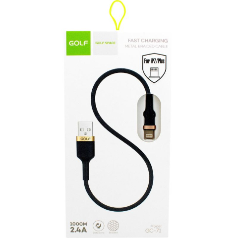 IT & Accesorii - Cablu USB la USB Lightning fast charging,100cm, albastru, (GC-71)