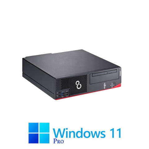 Calculatoare Refurbished - Calculatoare Fujitsu ESPRIMO D958, Hexa Core i5-9500, 16GB DDR4, SSD, Win 11 Pro