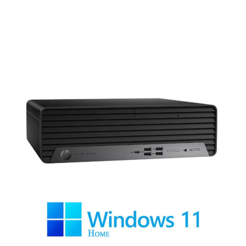 Calculatoare Refurbished - Calculator HP EliteDesk 600 G9 SFF, Hexa Core i5-12500, 512GB SSD, Win 11 Home