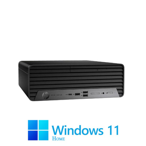 Calculatoare Refurbished - Calculator HP ProDesk 400 G9 SFF, Hexa Core i5-12500, 16GB DDR4, SSD, Win 11 Home
