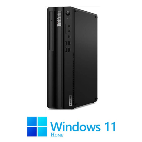 Calculatoare Refurbished - Calculator Lenovo M70s Gen 3 SFF, Hexa Core i5-12500T, 16GB DDR4, SSD, Win 11 Home