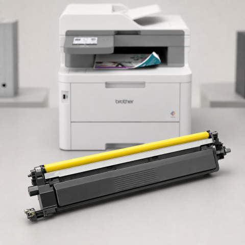 Cartuș Toner Compatibil Brother TN-248XL Yellow 2300 Pagini