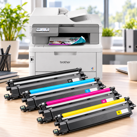 Consumabile Imprimanta - Cartuș Toner Compatibil Brother TN-249  BK/C/M/Y