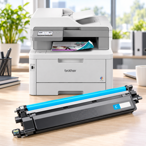 Consumabile Imprimanta - Cartuș Toner Compatibil Brother TN-249 CYAN