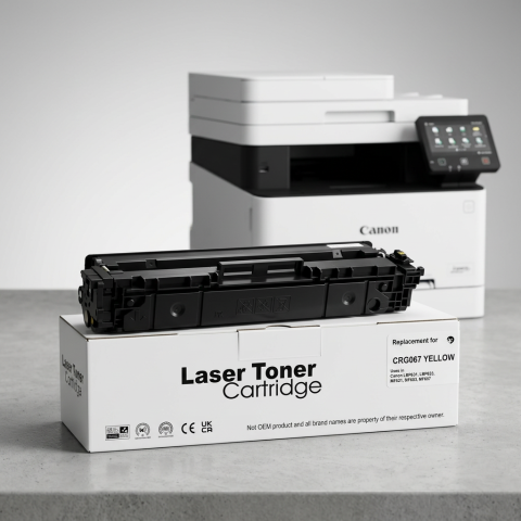 Canon - Cartus compatibil Canon CRG067H Yellow