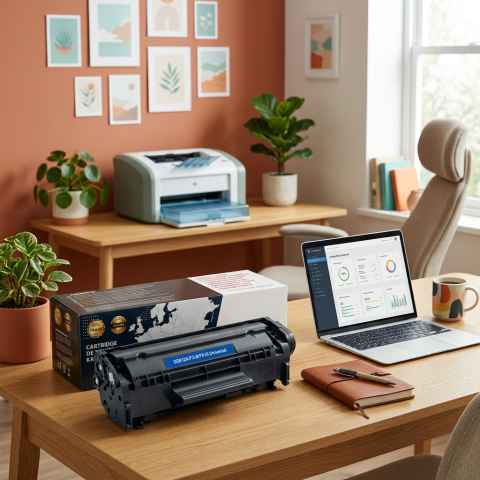Cartus compatibil Hp Q2612X/FX10 [1]