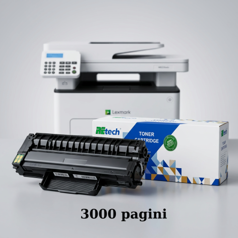 Lexmark - Cartus compatibil Lexmark B222H00, marca Retech