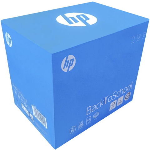 Hârtie Copiator - Hartie copiator HP BackToSchool, A4, 80g/mp, cutie (5 topuri)