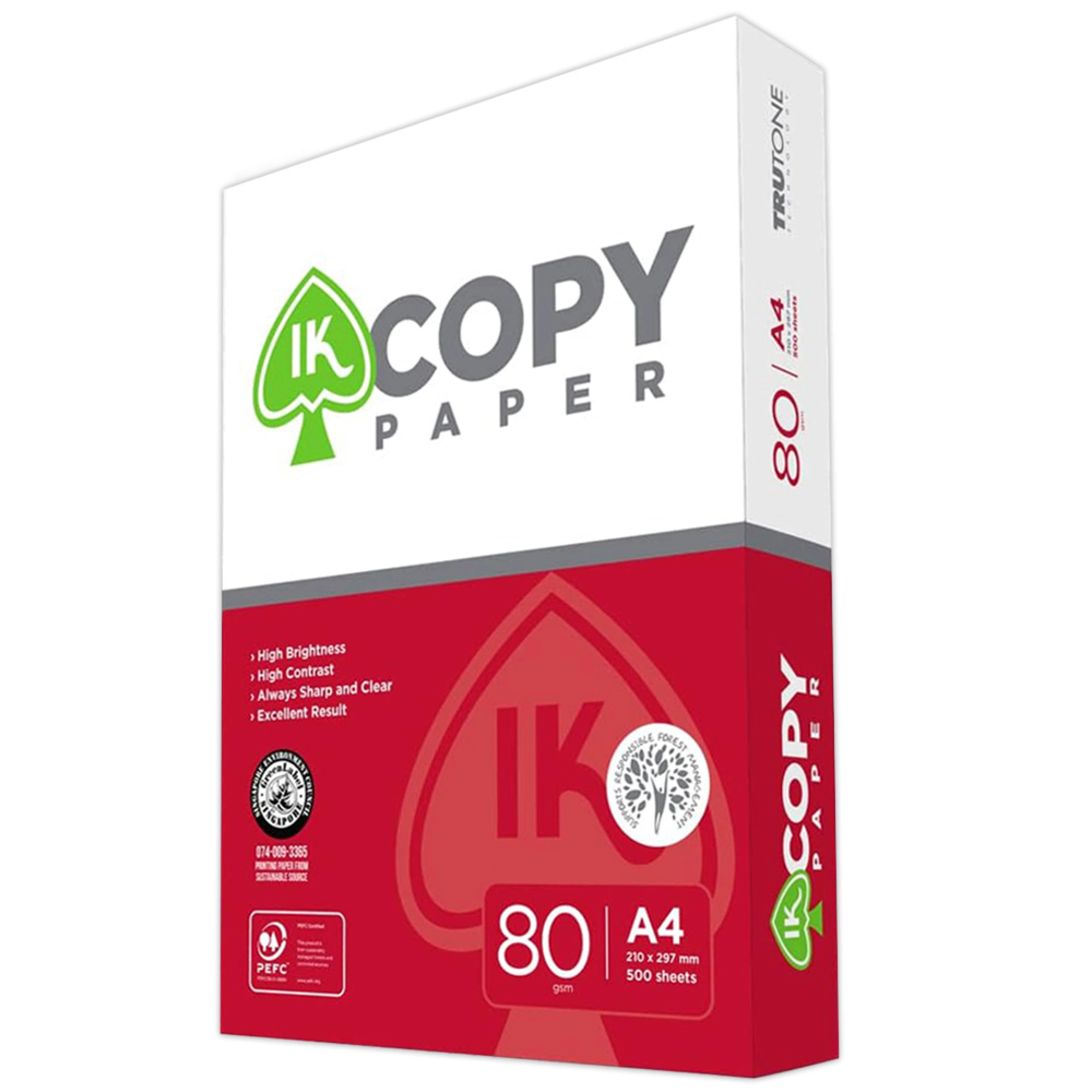 Hartie copiator IK Copy Paper A4 80g 500 coli [2]