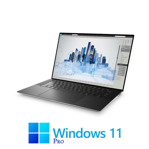Laptop Refurbished - Laptop Dell Precision 5560, i7-11850H, 16GB, Display NOU 4K, RTX A2000, Win 11 Pro