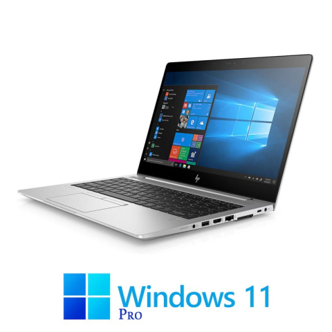 Laptop Refurbished - Laptop HP EliteBook 840 G5, Quad Core i7-8550U, 16GB, Display NOU FHD, Win 11 Pro