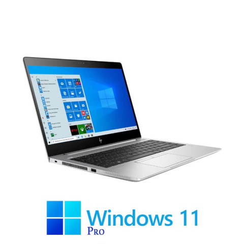 Laptop Refurbished - Laptop HP EliteBook 840 G6, Quad Core i7-8565U, SSD, Display NOU FHD, Win 11 Pro