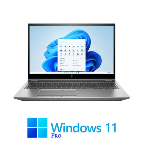 Laptop Refurbished - Laptop HP ZBook Fury 15 G8, i7-11850H, 512GB SSD, 4K, RTX A2000 4GB, Win 11 Pro