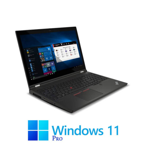 Laptop Refurbished - Laptop Lenovo P15 Gen 2, i7-11800H, SSD, Display NOU, RTX A3000 6GB, Win 11 Pro