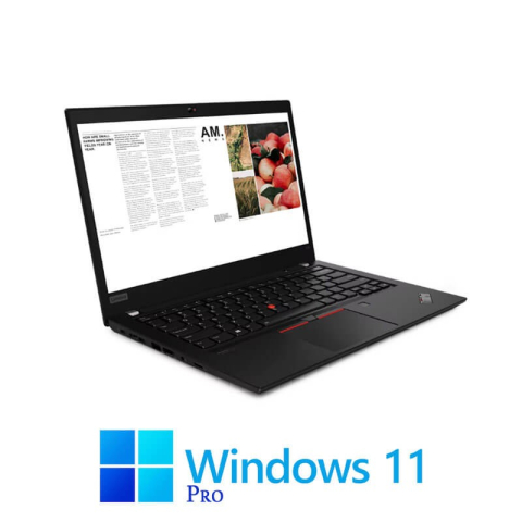 Laptop Refurbished - Laptop Lenovo T14 Gen 2, i5-1145G7, 16GB, 512GB SSD, Display NOU FHD, Win 11 Pro