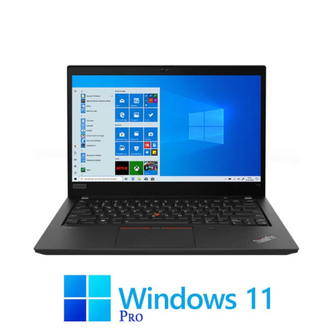 Laptop Refurbished - Laptop Lenovo T14 Gen 2, Quad Core i5-1145G7, 16GB DDR4, SSD, FHD, Win 11 Pro