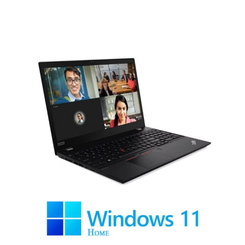 Laptop Refurbished - Laptop Lenovo T15 Gen 1, Quad Core i5-10210U, 16GB, Display NOU FHD, Win 11 Home