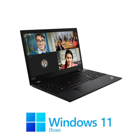 Laptop Refurbished - Laptop Lenovo T590, i7-8665U, 512GB SSD, Display NOU, GeForce MX250, Win 11 Home