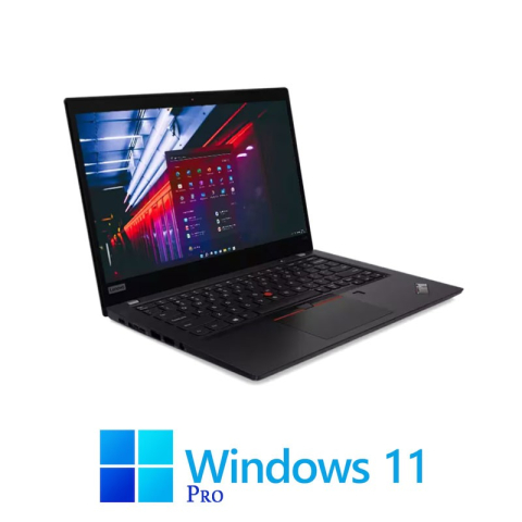Laptop Refurbished - Laptop Lenovo X390, Quad Core i5-8265U, 16GB DDR4, SSD, 13.3 inci FHD, Win 11 Pro