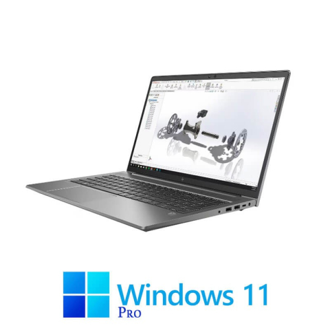Laptop Refurbished - Laptop Touchscreen HP ZBook Power 15 G8, i7-11850H, Display NOU FHD, Win 11 Pro