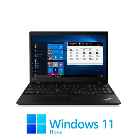Laptop Refurbished - Laptop Touchscreen Lenovo P15s Gen 1, i7-10610U, 32GB, Quadro P520, Win 11 Home