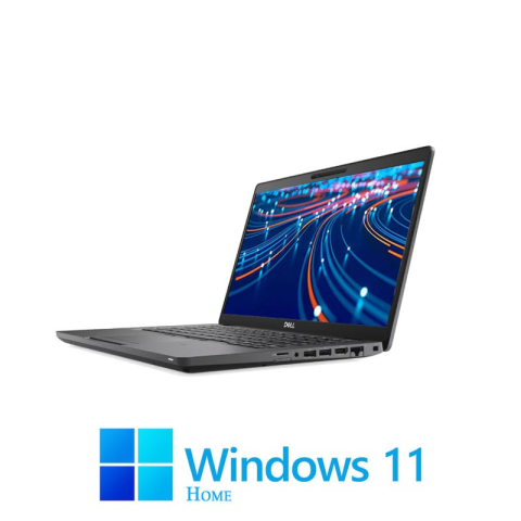 Laptopuri Dell Latitude 5400, Quad Core i5-8365U, SSD, Display NOU FHD, Win 11 Home