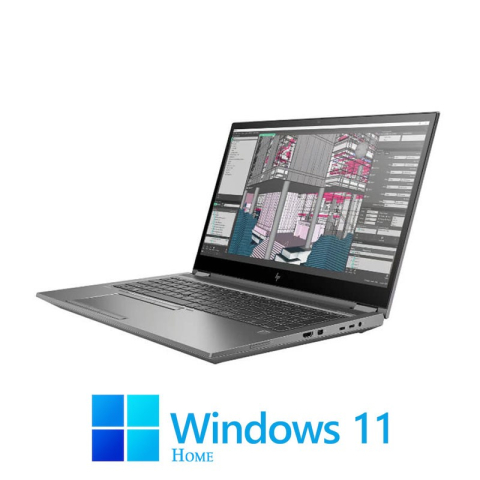 Laptop Refurbished - Laptopuri HP ZBook Fury 15 G8, i7-11850H, 512GB SSD, RTX A2000 4GB, Win 11 Home