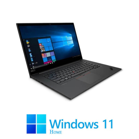 Laptop Refurbished - Laptopuri Lenovo P1 Gen 3, i7-10875H, 32GB, 1TB SSD, 4K, Quadro T1000, Win 11 Home