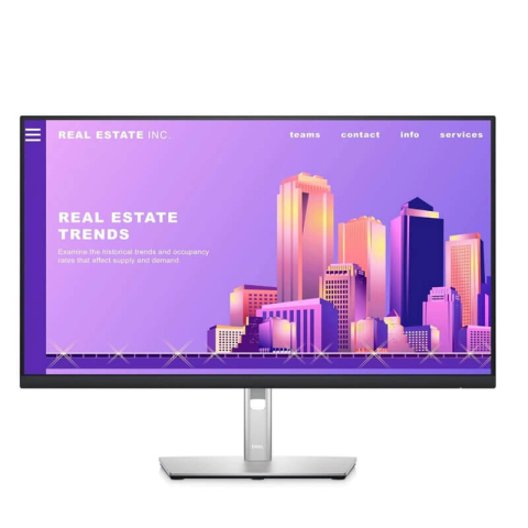Monitoare Second Hand - Monitoare LED Dell P2722H, 27 inci Full HD, 1920 x 1080p, Panel IPS