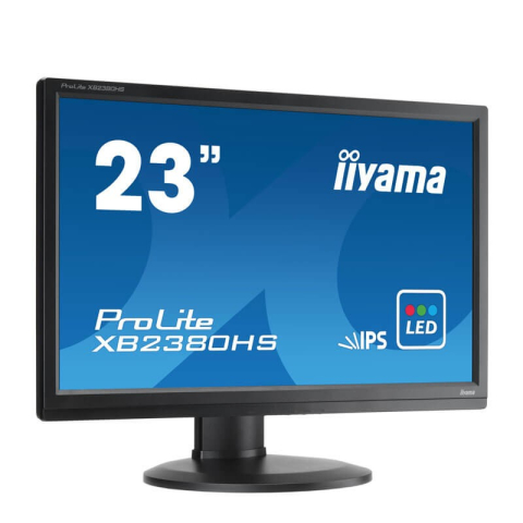 Monitoare Second Hand - Monitoare LED Iiyama ProLite XB2380HS-B1, 23 inci Full HD, Panel IPS