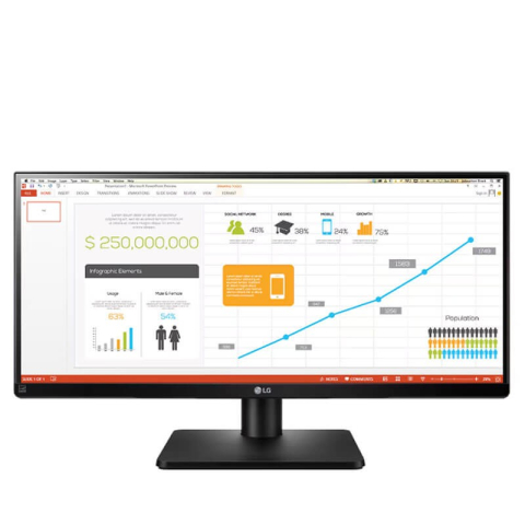 Monitoare Second Hand - Monitoare LED LG 29UB67-B, 29 inci Full HD UltraWide, 2560 x 1080p, Panel IPS