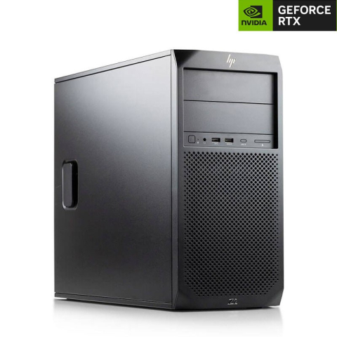 Calculatoare Second Hand - PC Gaming SH HP Z2 G4 Tower, Octa Core i7-9700, 16GB, 512GB SSD, RTX 2070 8GB