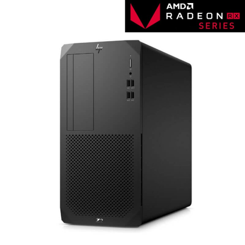 Calculatoare Second Hand - PC Gaming SH HP Z2 G5 Tower, i5-10400F, 16GB DDR4, 512GB SSD, Radeon RX 580 8GB
