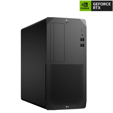 Calculatoare Second Hand - PC Gaming SH HP Z2 G5 Tower, Octa Core i7-10700, 32GB, 1TB SSD, RTX 2070 8GB