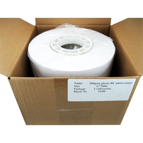 Hârtie foto - Rola de hartie foto Yesion Resin Coated Glossy 60 m