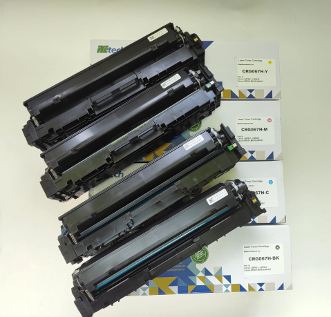 Canon - Set Cartușe Canon CRG-067H CMYK Retech