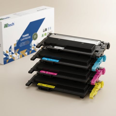 Cartuse LaserJet - Set Cartușe  HP 117A (W2070A, W2071A, W2072A, W2073A) CMYK Retech