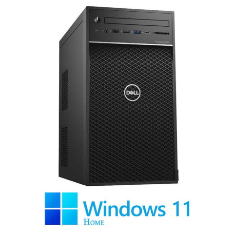 Calculatoare Refurbished - Workstation Dell Precision 3630 MT, i7-9700K, 16GB DDR4, 512GB SSD, Win 11 Home