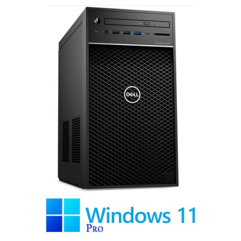 Calculatoare Refurbished - Workstation Dell Precision 3640 MT, i7-10700, 16GB DDR4, 512GB SSD, Win 11 Pro