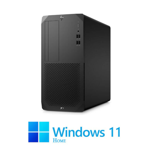 Calculatoare Refurbished - Workstation HP Z2 G5 Tower, i7-10700K, 64GB DDR4, SSD, RTX 4000 8GB, Win 11 Home