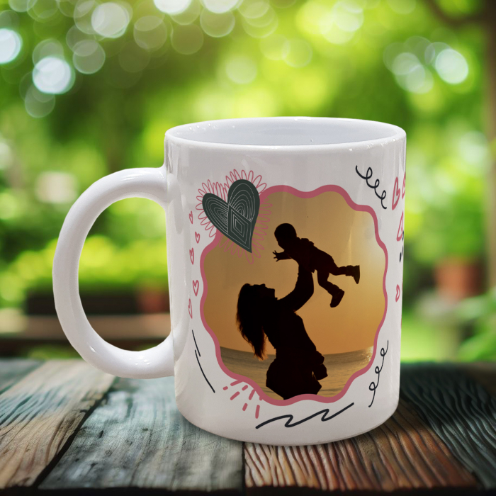 CANĂ CU FOTO SI MESAJ CEA MAI BUNĂ "MAMĂ" (personalizabil) [3]