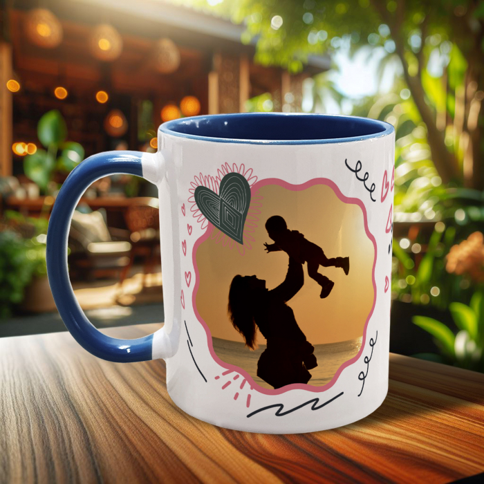 CANĂ CU FOTO SI MESAJ CEA MAI BUNĂ "MAMĂ" (personalizabil) [3]