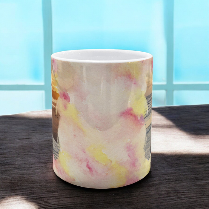 CANĂ CU FUNDAL COLORAT ȘI FOTOFRAFIE (efect acuarelă) [4]