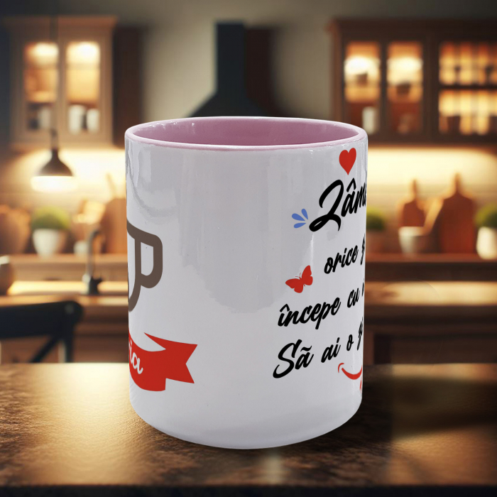 CANĂ CU NUME (feminin) și MESAJ "Zâmbește ..." [2]