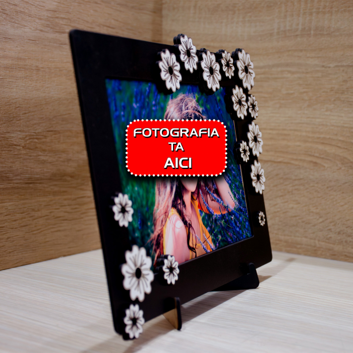 RAMĂ FOTO 13x18cm MODEL FLORAL [3]