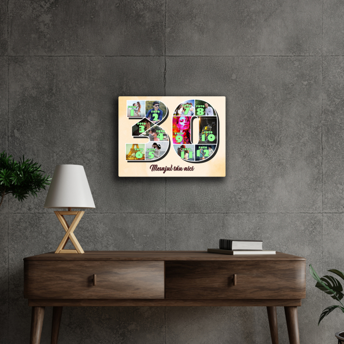 tablou canvas personalizat colaj foto varsta [2]